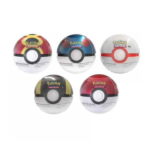Pokémon Poké Ball Tin - Set Bundle 2025 ITA (5x Poké Ball)