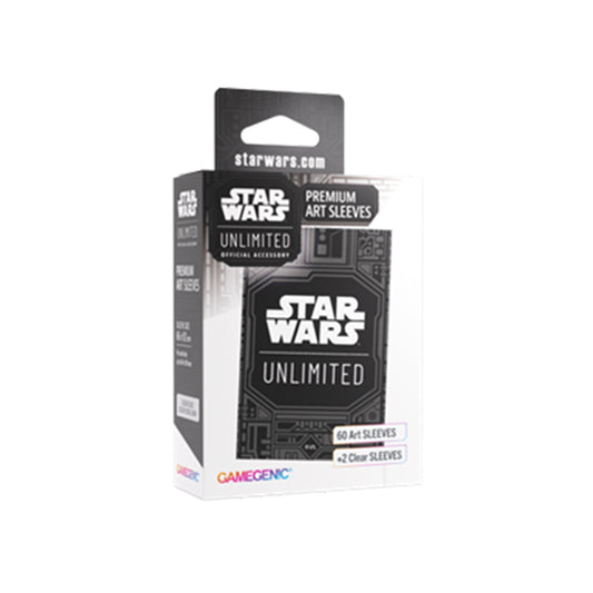 Star Wars Unlimited Sleeves Logo Black