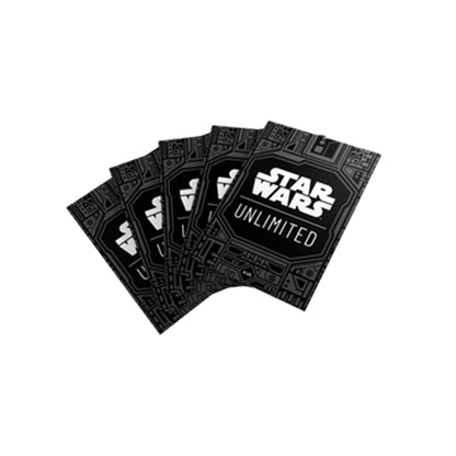 Star Wars Unlimited Sleeves Logo Black