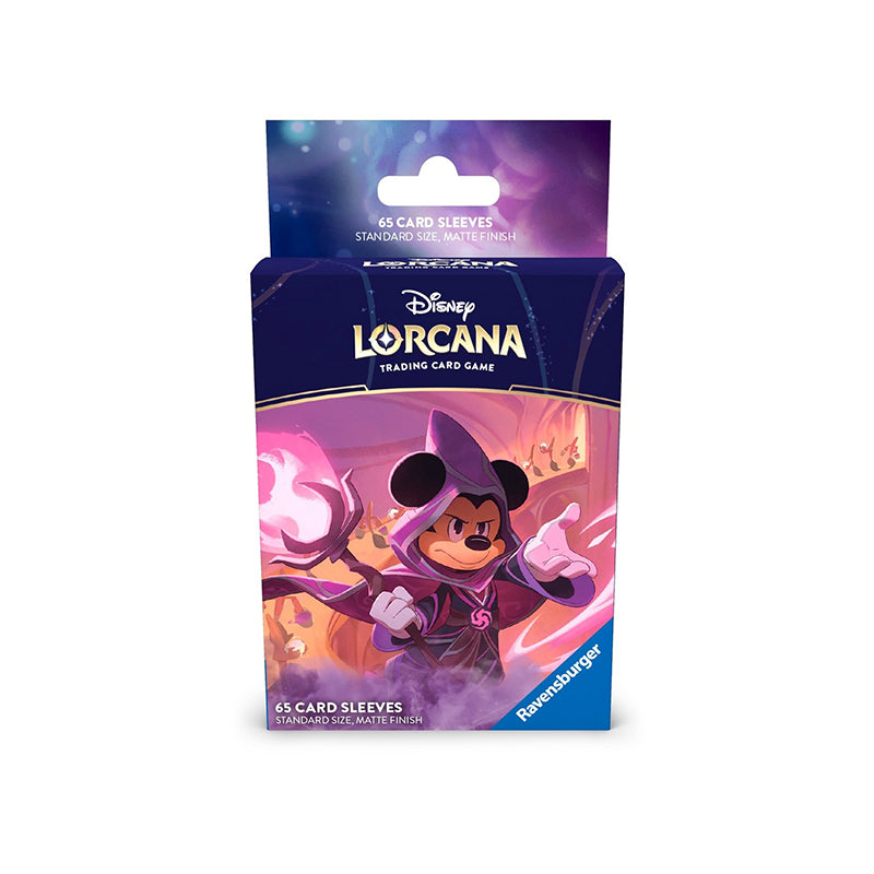 disney lorcana sleeve mickey mouse il regno di jafar bustine protettive