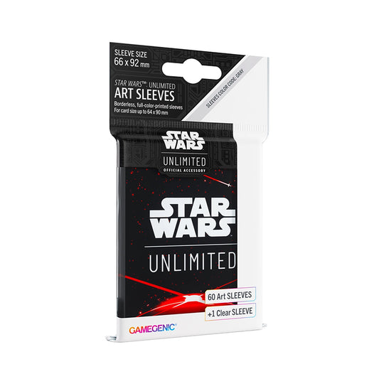 Star Wars Unlimited Sleeves Space Red