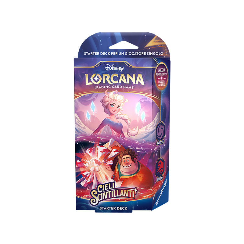 Disney Lorcana Shimmering Skies Starter Deck Ametista-Rubino