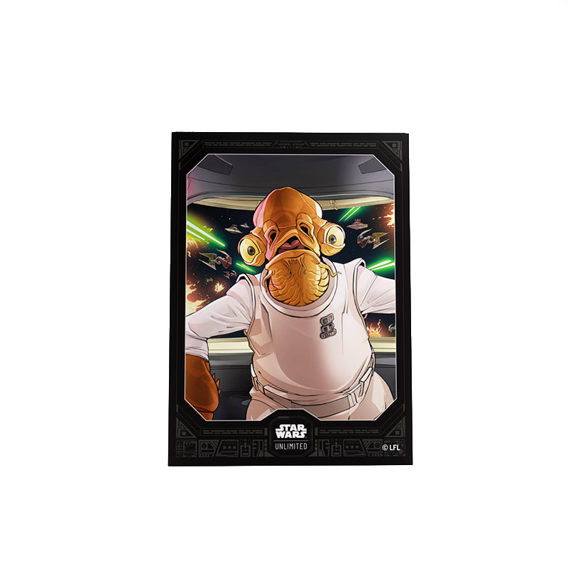 Star Wars Unlimited Sleeves Admiral Ackbar