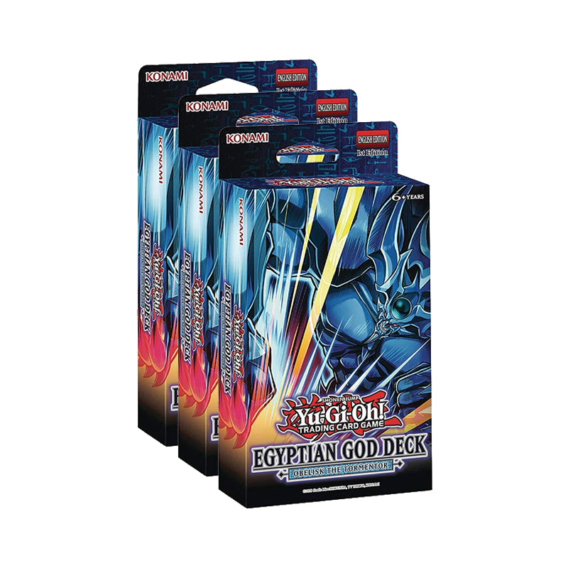 Egyptian God Deck: Obelisk The Tormentor 3x (Unlimited Ed.)