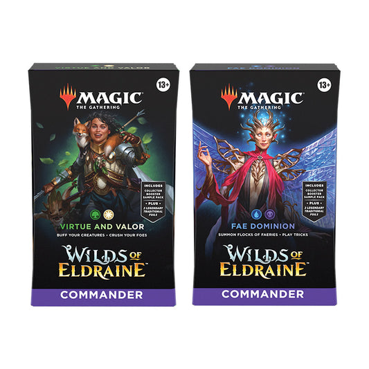 Wilds of Eldraine Commander Deck Set (2 Decks)