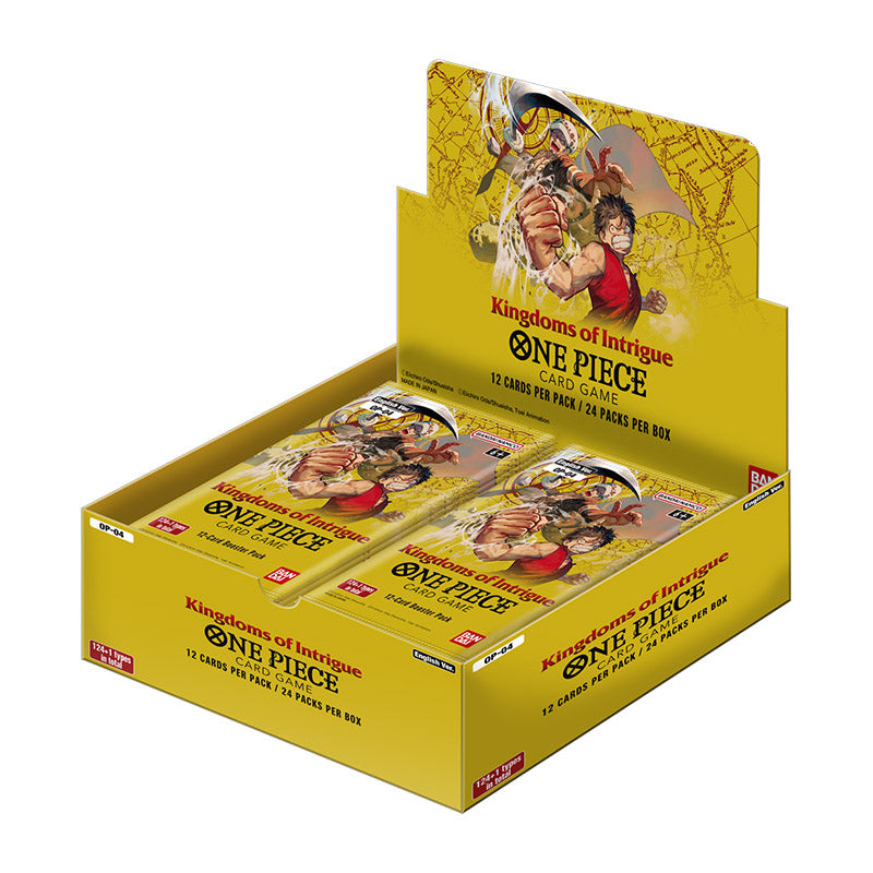 One Piece Kingdoms of Intrigue Booster Box OP04 (24 Packs)