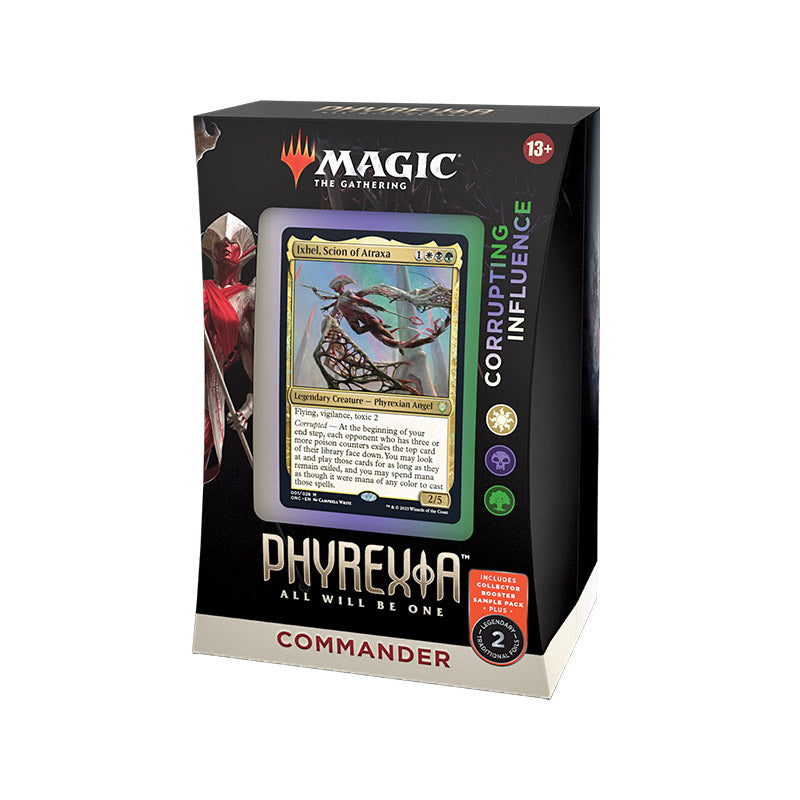 Phyrexia: All Will Be One Commander Deck Corrupting Influence