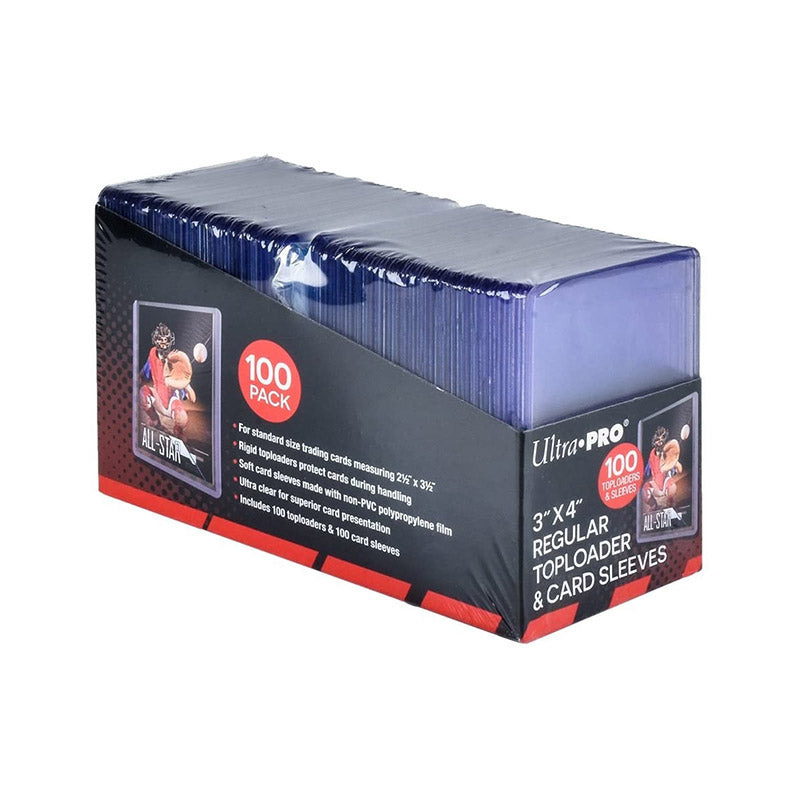 Ultra Pro 100 Toploader + 100 Sleeves