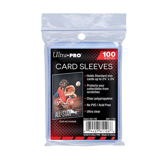 Ultra Pro Card Sleeves - 100