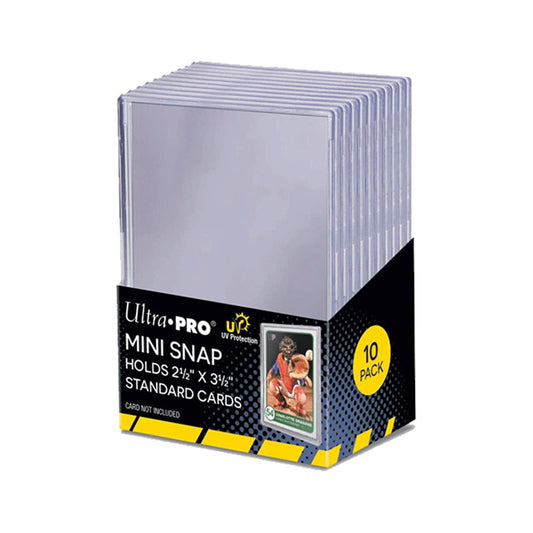 Ultra Pro UV Mini Snap Card Holder - 10 Pack